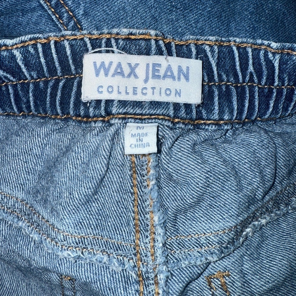 Wax Jean Collection Super Distressed High Rise Y2K Style Size M - Picture 14 of 16